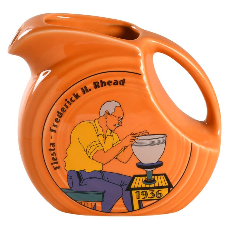 Fiesta Tangerine (Intro 2003) 32 Oz Collector Club Pitcher