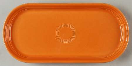 Fiesta Tangerine (Intro 2003) 13" Oblong Tray