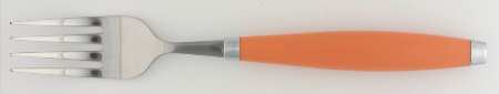 Fiesta Tangerine (Intro 2003) Individual Salad Fork by Homer Laughlin 