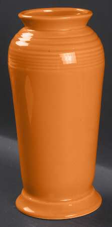 Fiesta Tangerine (Intro 2003) 9" Monarch Vase