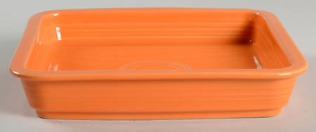 Fiesta Tangerine (Intro 2003) Square Utility Tray