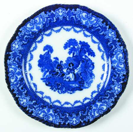 Watteau Rope Edge Salad Plate