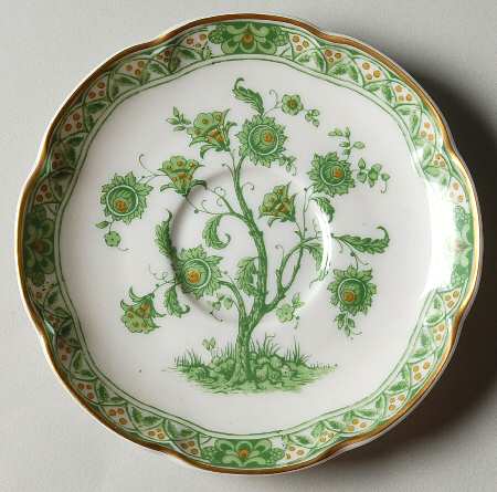 Bonneval (White, Isle De France Shape) Saucer for Demitasse Cup