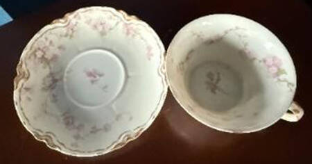Schleiger 248-1 Flat Cup & Saucer Set