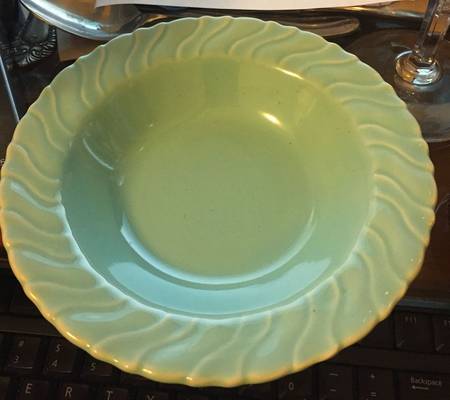 Capistrano Chartreuse Rim Fruit/Dessert (Sauce) Bowl
