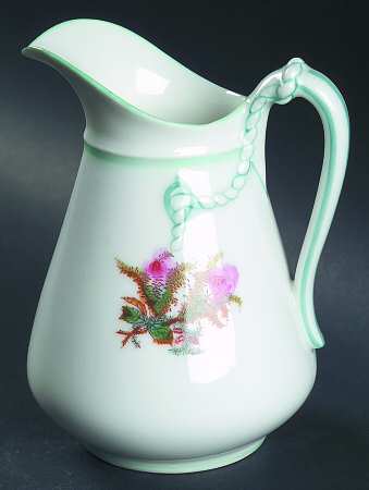 Moss Rose (Green Trim) Creamer