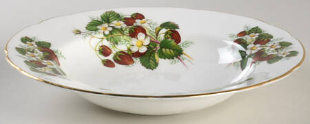 Strawberry Ripe Rim Soup Bowl