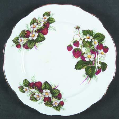 Strawberry Ripe Salad Plate