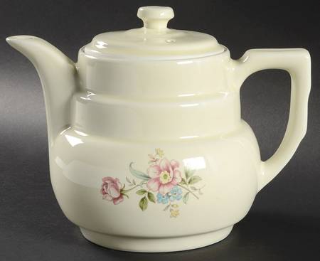Rambling Rose Small Terrace Coffee Pot & Lid