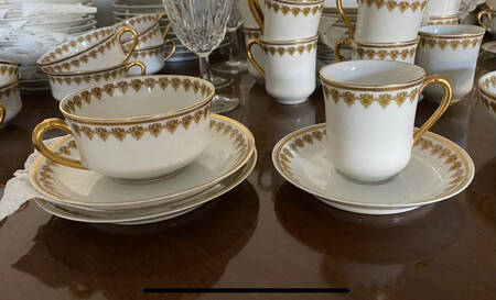 Schleiger 576-1 Chocolate Cup & Saucer Set