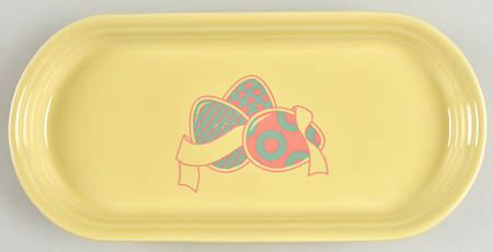 Fiesta Easter Eggs Bread Tray