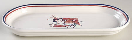 Fiesta Stars & Stripes Bread Tray