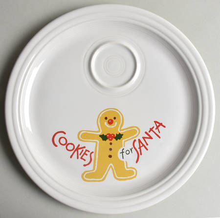 Fiesta Cookies For Santa Snack Plate