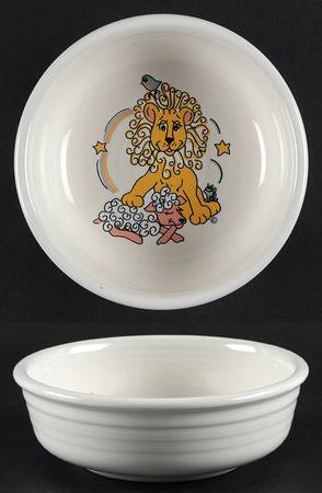 Fiesta Cruisin' (Noah's Ark) White Child's Bowl