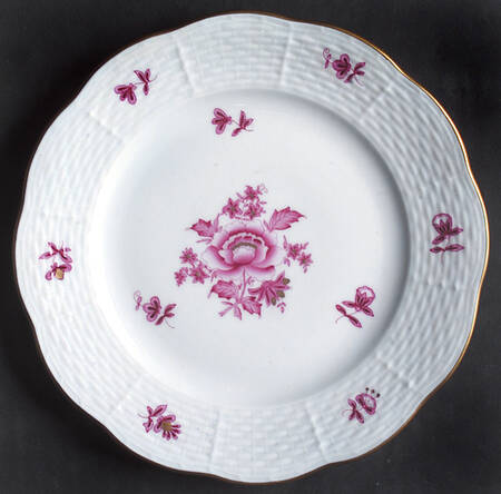 Nanking Bouquet Pink (NBP) Bread & Butter Plate