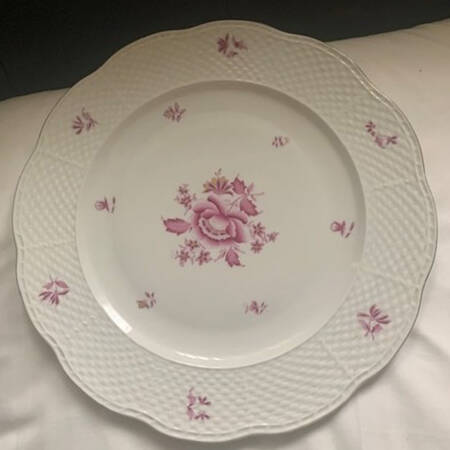 Nanking Bouquet Pink (NBP) Service Plate (Charger)