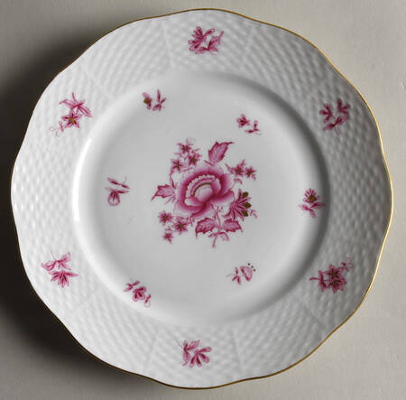 Nanking Bouquet Pink (NBP) Salad Plate