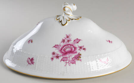 Nanking Bouquet Pink (NBP) Lid for Oval Tureen