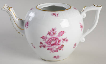 Nanking Bouquet Pink (NBP) Small Teapot No Lid by Herend