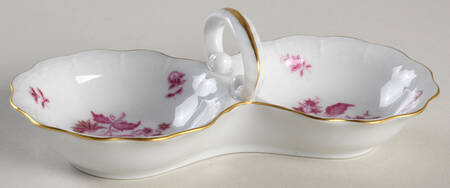 Nanking Bouquet Pink (NBP) Salt Dip by Herend