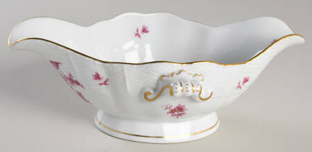 Nanking Bouquet Pink (NBP) Open Sauce Boat