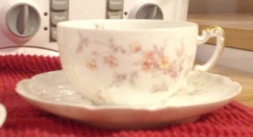 Schleiger 670-2 Flat Cup & Saucer Set