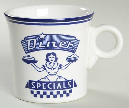 Fiesta Diner Cobalt Mug