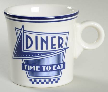 Fiesta Diner Cobalt Mug