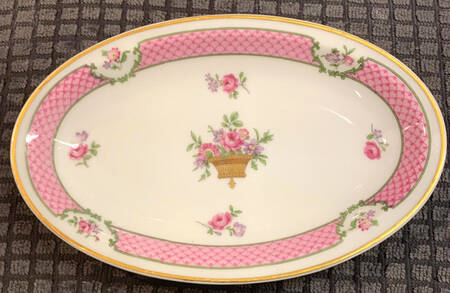 H2765 9" Oval Vegetable Bowl