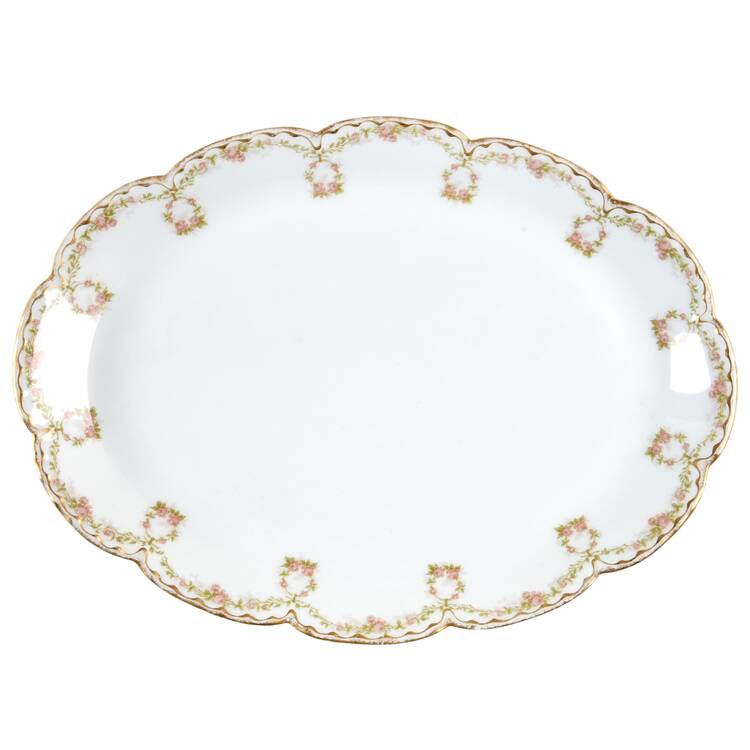 Schleiger 1142-1 13" Oval Serving Platter by Haviland