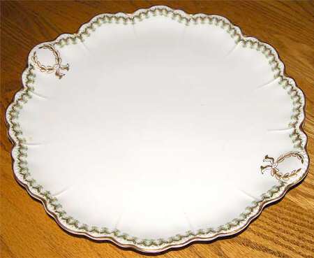 Schleiger 288-1 Handled Cake Plate