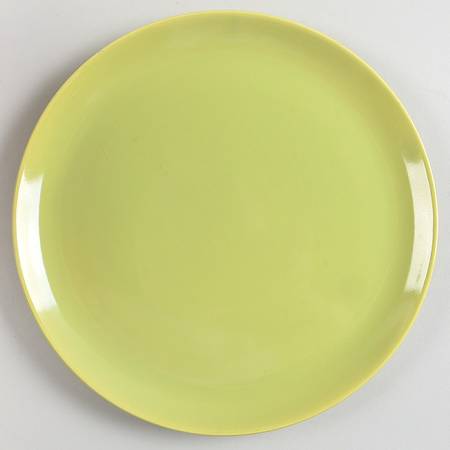 Malibu Modern Chartreuse Dinner Plate