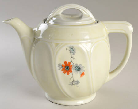 Daisy Cathedral Coffee Pot & Lid