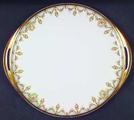 Schleiger 1202-1 Handled Cake Plate