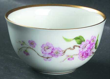 Blossomtime White Mini Open Sugar Bowl