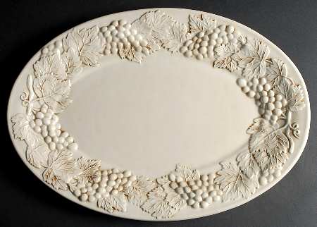 Hda1 19" Oval Serving Platter by Harry and David