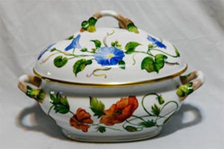 American Wildflowers Oval Tureen & Lid