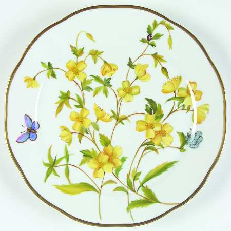American Wildflowers Dinner Plate