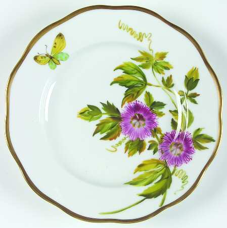 American Wildflowers Salad Plate