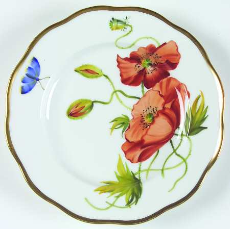 American Wildflowers Salad Plate