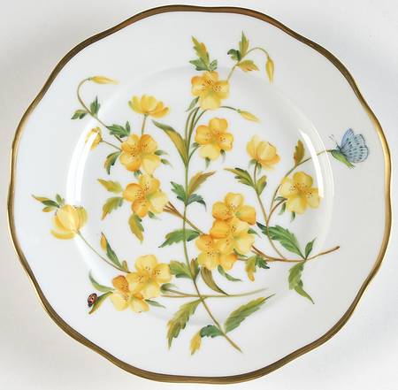 American Wildflowers Salad/Dessert Plate