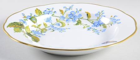 American Wildflowers Large Rim Soup Bowl
