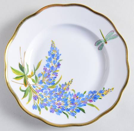 American Wildflowers Salad Plate