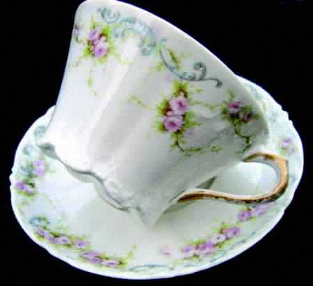 Schleiger 340-1 Flat Cup & Saucer Set