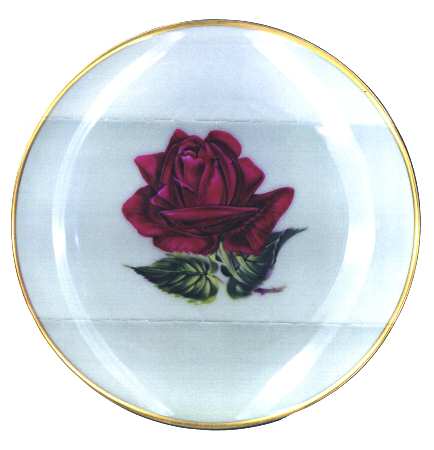 Rose Salad Plate
