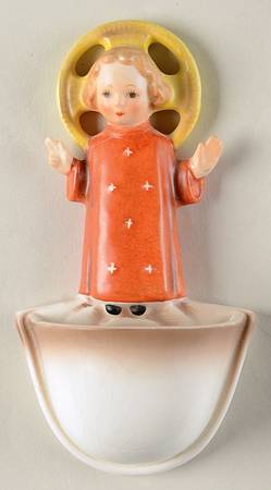 Child Jesus Holy Water Font by M.I. Hummel