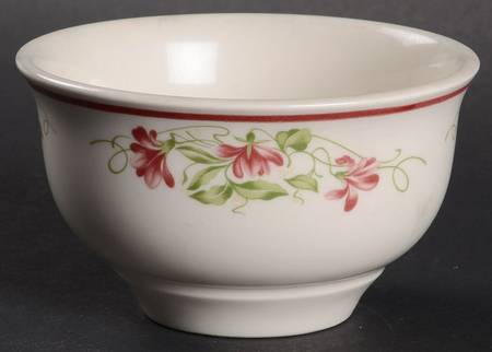 French Violets Open Sugar Bowl