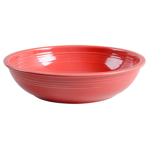 Fiesta Scarlet (Intro 2004) 12" Pasta Serving Bowl