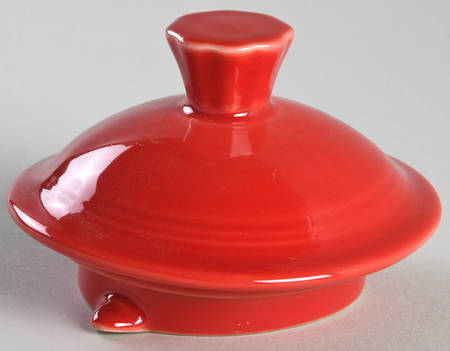 Fiesta Scarlet (Intro 2004) Lid for Teapot