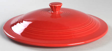 Fiesta Scarlet (Intro 2004) Lid for 2.5 Quart Round Casserole